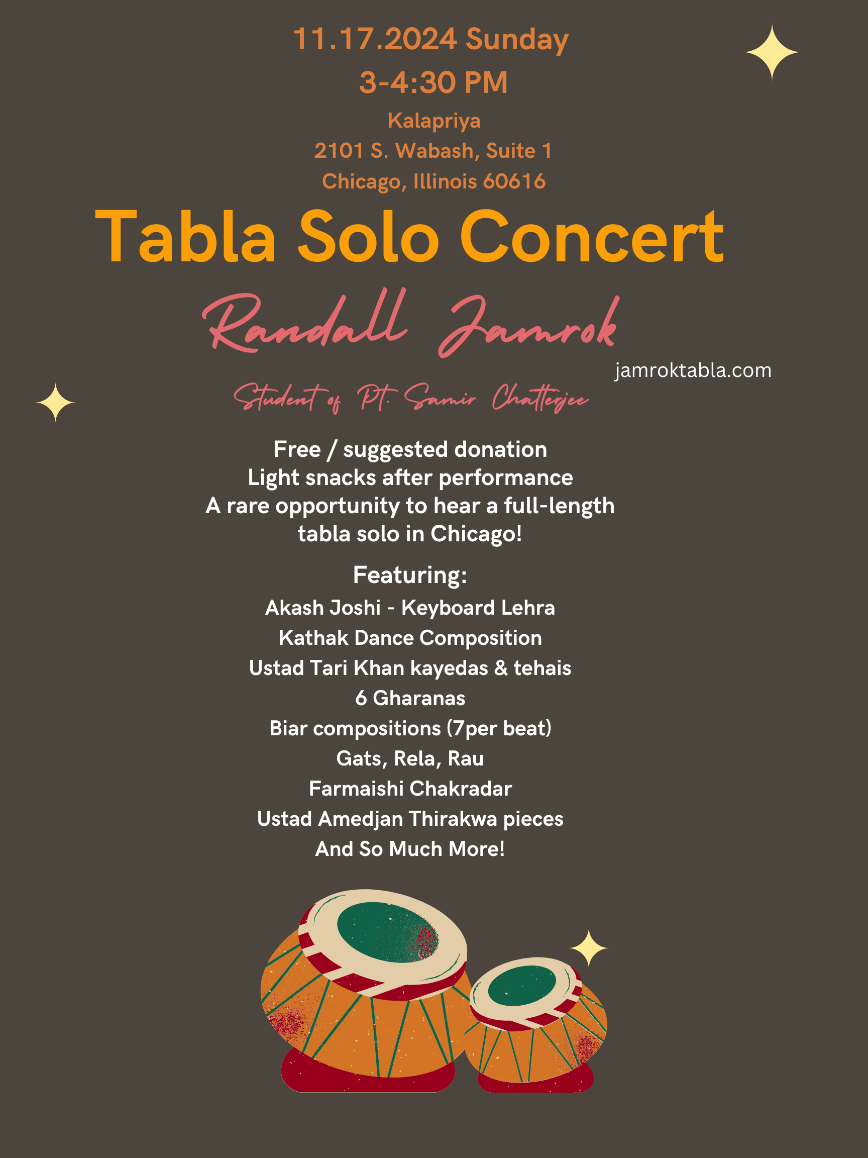 JamrokTabla Flyer 11.17.24